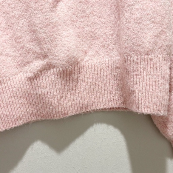 J CREW Women’s Pink Pullover ROLL NECK Long Sleeve Sweater Alpaca Blend Size XS - Picture 4 of 9